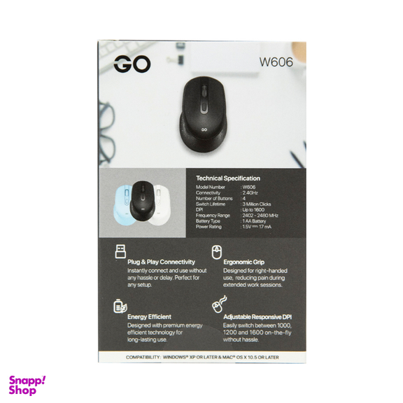 ماوس فنتک مدل W606