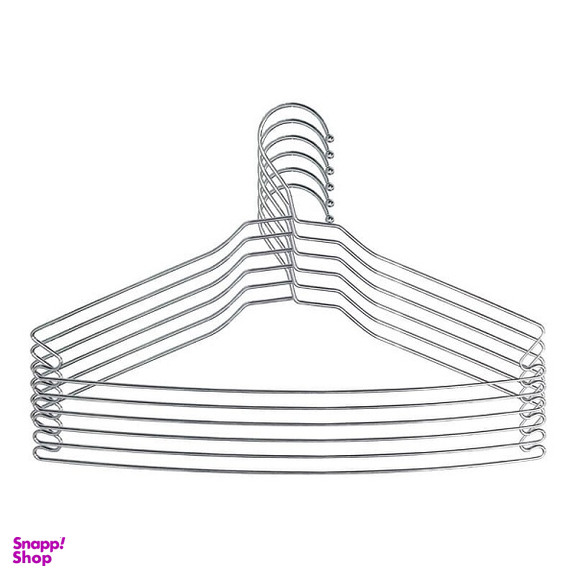 چوب لباسی ایده آل کد 1010 بسته 6 عددی