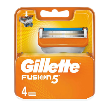 تیغ یدک ژیلت (Gillette) مدل Fusion 5 بسته 4 عددی