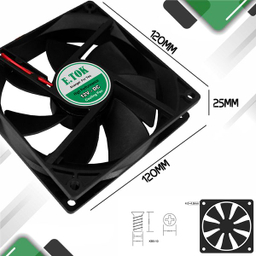 فن کیس ایتوک مدل Soplador - 12 - Plus