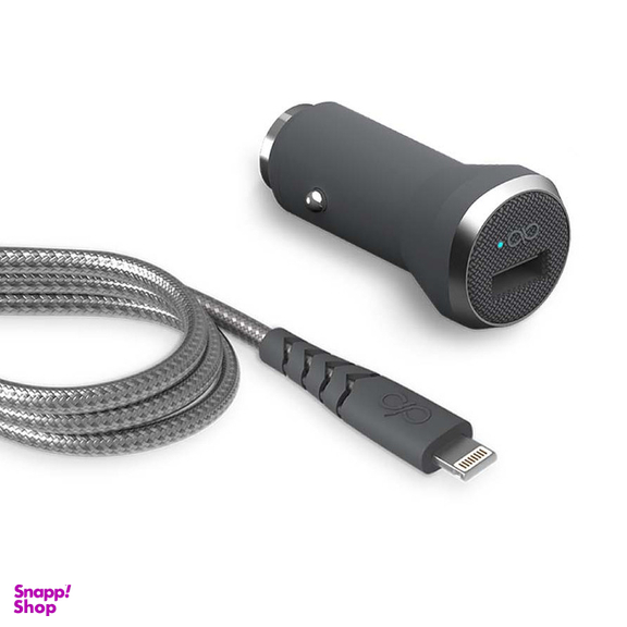 شارژر فندکی فورس مدل FPCACMFIN1.2MG به همراه کابل لایتنینگ