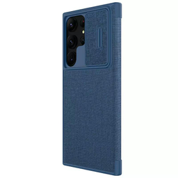 کیف کلاسوری نیلکین مدل Qin Pro Plain Cloth مناسب برای گوشی موبایل سامسونگ Galaxy S23 Ultra