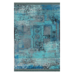 فرش ماشینی چاپی بدون تار و پور هانوکس مدل شاهرخ کد HAM.418.2