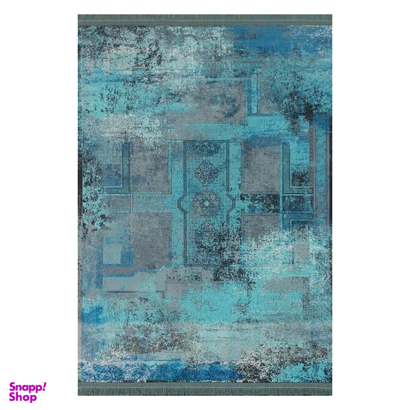 فرش ماشینی چاپی بدون تار و پور هانوکس مدل شاهرخ کد HAM.418.2