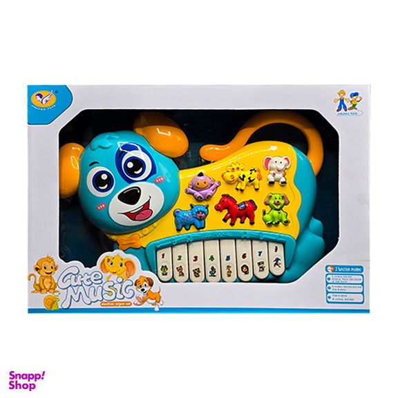 پیانو سگ موزیکال مدل jialegu toys