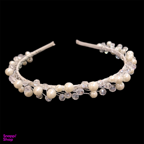 تل مو زنانه مدل کریستالی مرواریدی VENUS-KMB