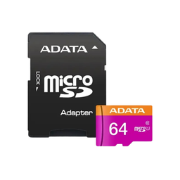 کارت حافظه MicroSD ای دیتا مدل R80W25 ADP ظرفیت 64 گیگابایت