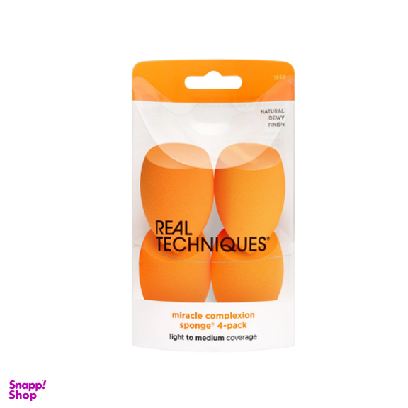 پد آرایشی 3 کاره ریل تکنیکس مدل Miracle Complexion بسته 4 عددی