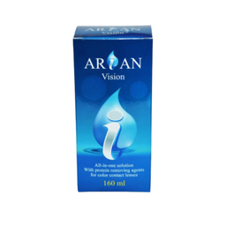 محلول شستشوی لنز آرین ویژن مدل All In One Solution حجم 120 میلی لیتر