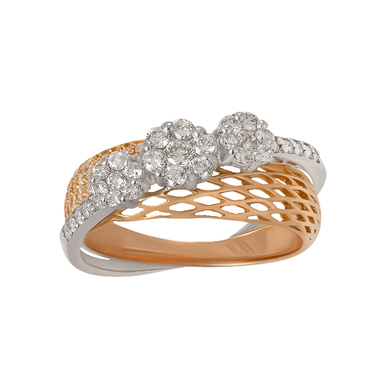 انگشتر طلا 18 عیار زنانه جواهری سون کد 5532