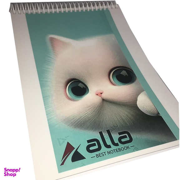 دفتر نقاشی 50 برگ گلاسه آلا کد 8