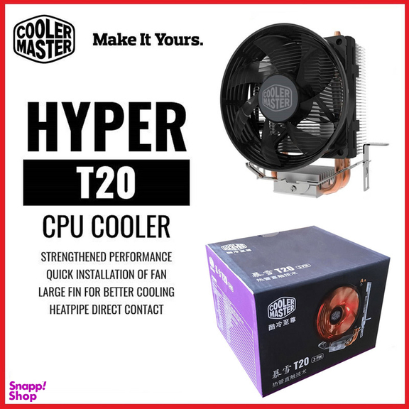 خنک کننده پردازنده کولر مستر مدل Hyper T20