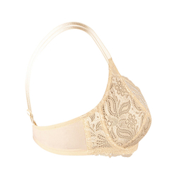 سوتین زنانه لین مدل فنردار کد 4680-511 رنگ کرم