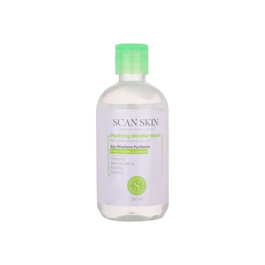 میسلار واتر اسکن اسکین مدل Purifying کد 6016 مناسب پوست چرب و مختلط حجم 250 میلی لیتر