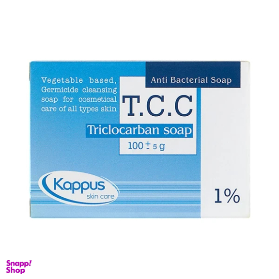 صابون ضد باکتری کاپوس اسکین کر مدل TCC وزن 100 گرم