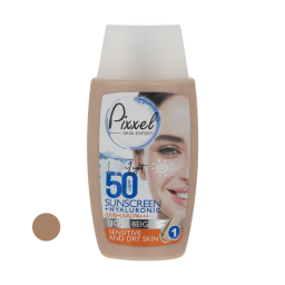 کرم ضد آفتاب رنگی پیکسل مدل Light Beige حجم 50 میلی لیتر