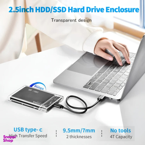 باکس هارد دیسک اکسترنال وینتولینک مدل TYPE-C-USB3.0