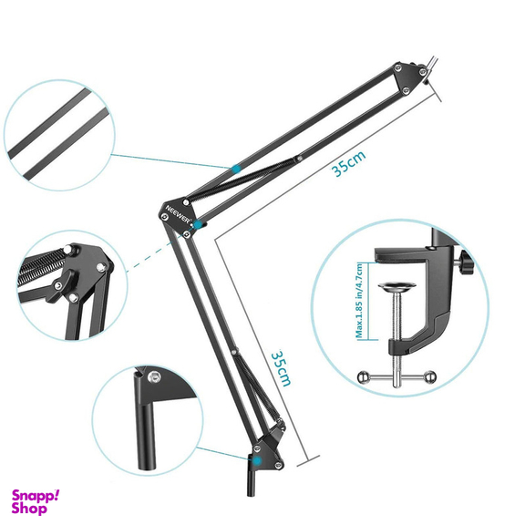 کارت صدا استودیو وسکات مدل v8 به همراه میکروفون کاندنسر و پایه