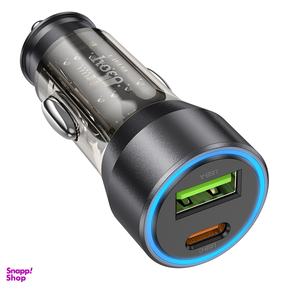 شارژر فندکی 43 وات هوکو مدل NZ12A USB