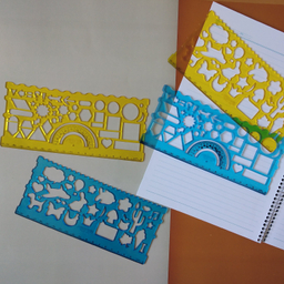 شابلون آریا مدل ژله ای مجموعه 2 عددی