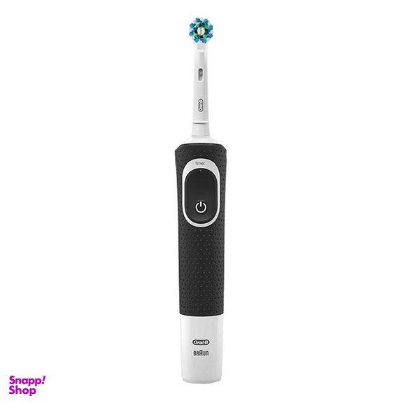 یدک یونیت مسواک برقی اورال-بی Vitality 100 Black همراه با سری مسواک Cross Action