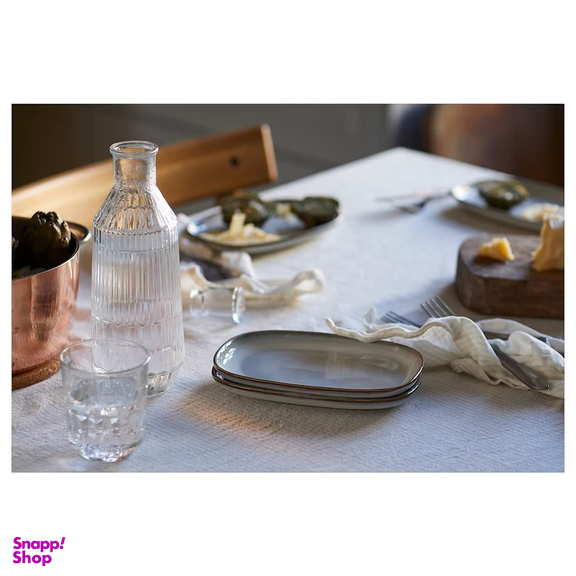 دستمال سفره ایکیا مدل SILVERARV کد 26577 مجموعه 4 عددی