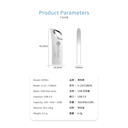 فلش مموری کوتتسی مدل CS8830 ظرفیت 64 گیگابایت