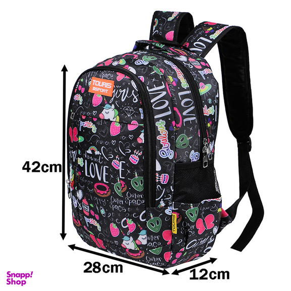 کوله پشتی دخترانه توریث مدل AP-8211