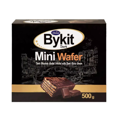 مینی ویفر بایکت شکلات تلخ شونیز وزن 500 گرم