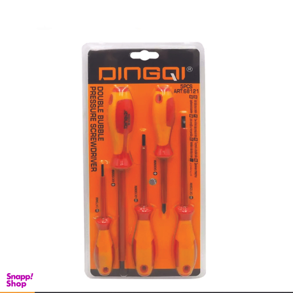 پیچ گوشتی دینگشی مدل AZ-68121 بسته 5 عددی