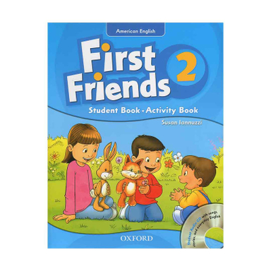 کتاب American English First Friends 2 اثر Susan Iannuzzi انتشارات Oxford به همراه سی دی