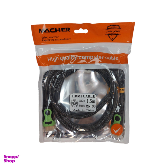 کابل HDMI مچر مدل MR-90 طول 1.5 متر