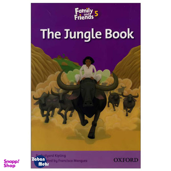 کتاب The Jungle Book_Family and Friends 5 Readers Book اثر جمعی از نویسندگان انتشارات زبان مهر