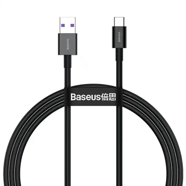 کابل USB-A To Type-c بیسوس مدل 66W catys-02 طول 1 متر