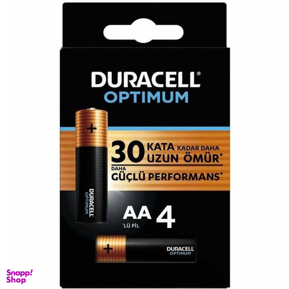 باتری قلمی دوراسل مدل Optimum بسته 4 عددی