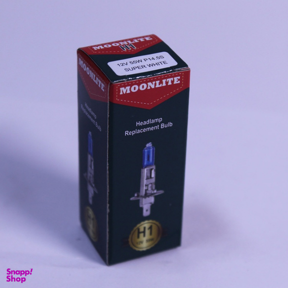 لامپ خودرو مونلایت مدل 55W پایه H1 کد 12ICE