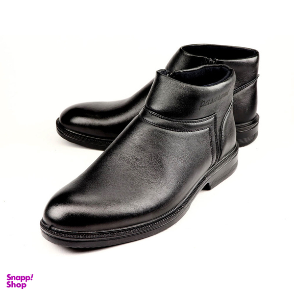 نیم بوت مردانه مدل ارسلان رنگ مشکی