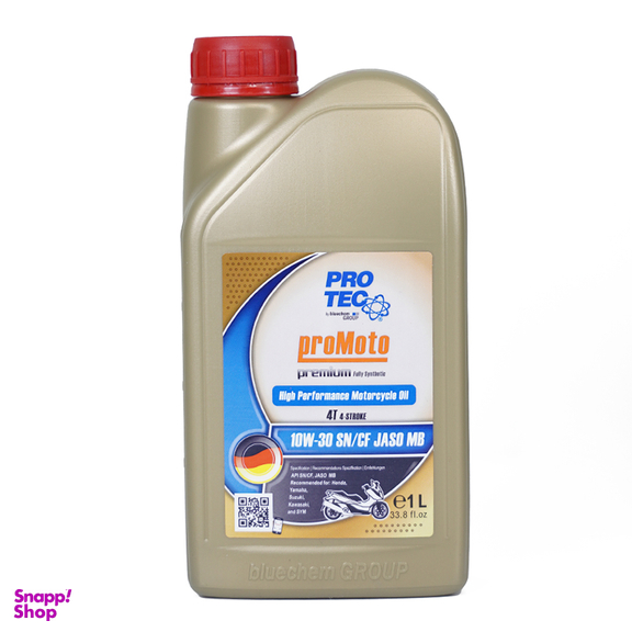روغن موتورسیکلت پروتک مدل 10W30-SN/CF-MB حجم ۱ لیتر