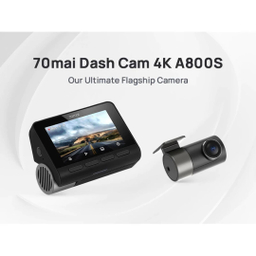 دوربین فیلم برداری خودرو سوِنتی مِی مدل 70maI Dash Cam 4K + Rear Cam Set(RC06) A800S