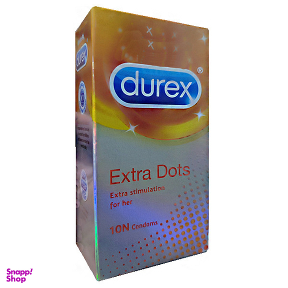 کاندوم دورکس مدل Extradots1403 بسته 10 عددی