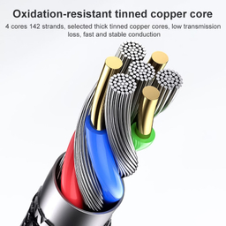 کابل تبدیل  USB-C  یوسمز مدل US-SJ537 طول 1.2 متر