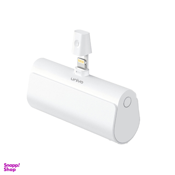 پاوربانک جیبی یونیوو مدل Lightning کد 102 ظرفیت 4500 میلی‌ آمپر ساعت