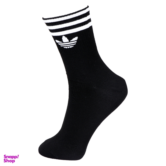 جوراب مردانه طرح آدیداس کد 860 رنگ مشکی