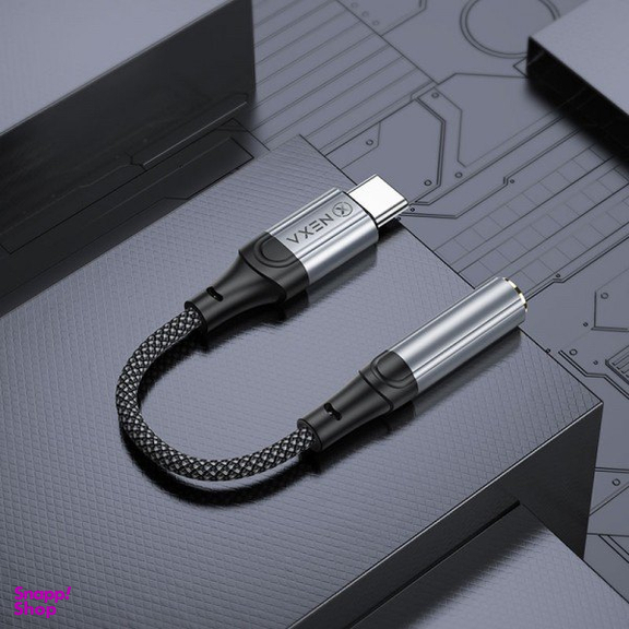 مبدل Type-C به Jack 3.5mm نکسا مدل AUX LX20