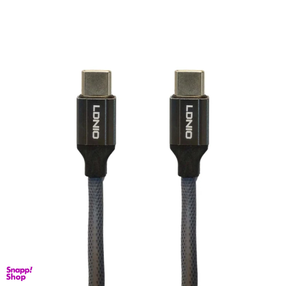 کابل شارژ Type-C به Type-C الدینیو مدل LC442C PD 65W طول 1 متر