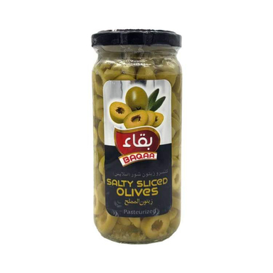 کنسرو زیتون شور اسلایس بقاء وزن 120 گرم