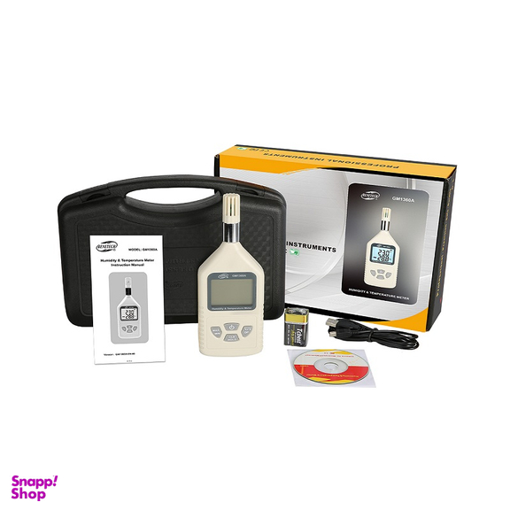 رطوبت سنج و دماسنج دیجیتال بنتک مدل GM1360A