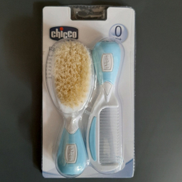 ست شانه و برس کودک چیکو مدل جغجغه دار کد 55