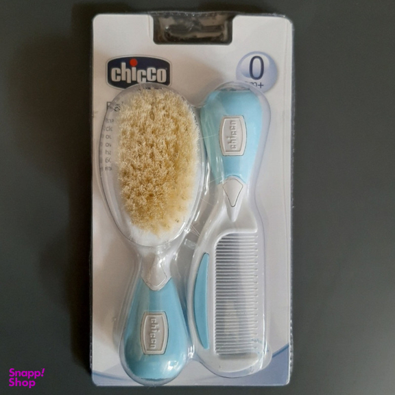 ست شانه و برس کودک چیکو مدل جغجغه دار کد 55