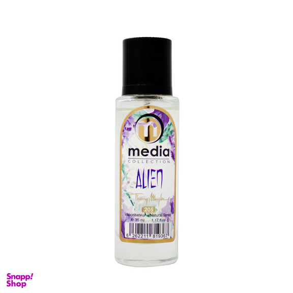 عطر جیبی زنانه مدیا مدل Alien حجم 35 میلی لیتر
